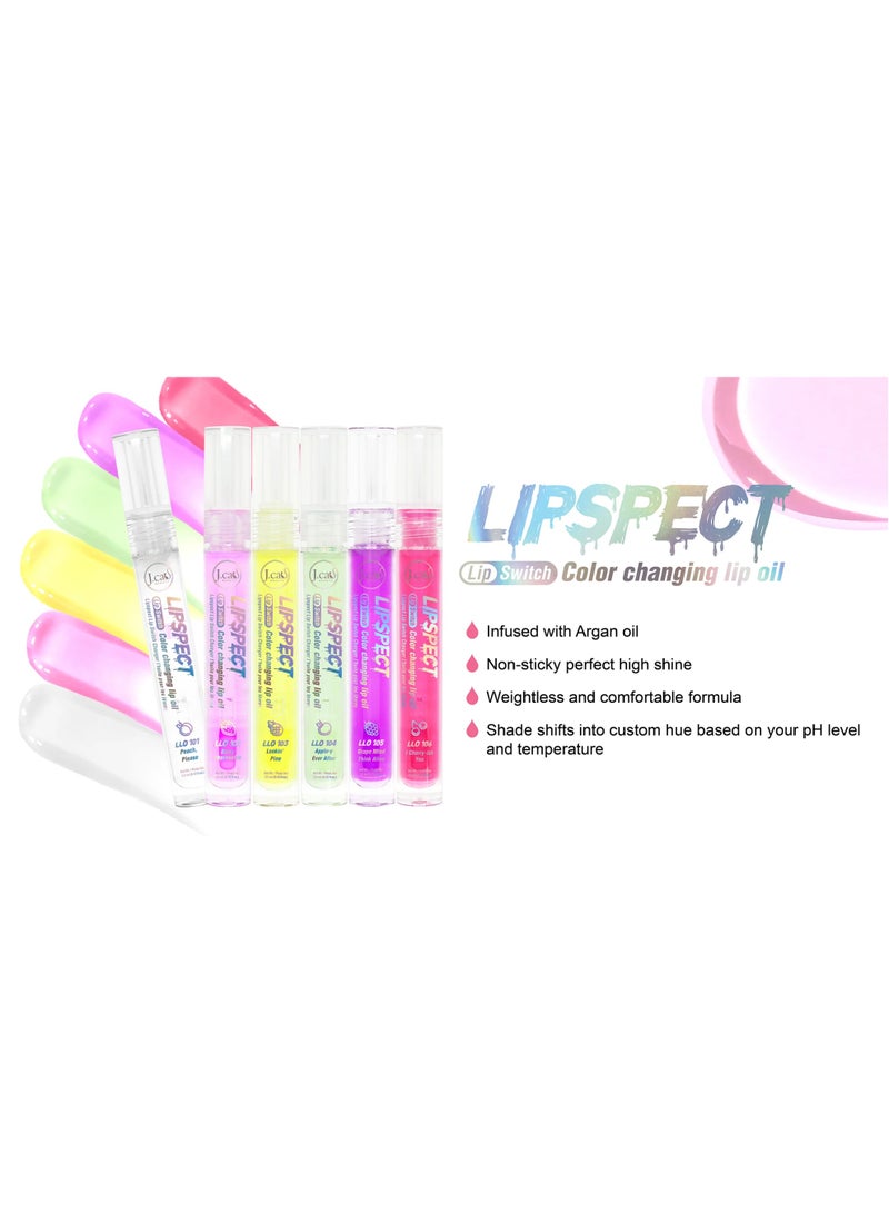 J. كاتس ملمع شفاه J.Cats Lipspect Lip Switch متغير اللون، لون التوت الرائع، 3 مل - Image 4